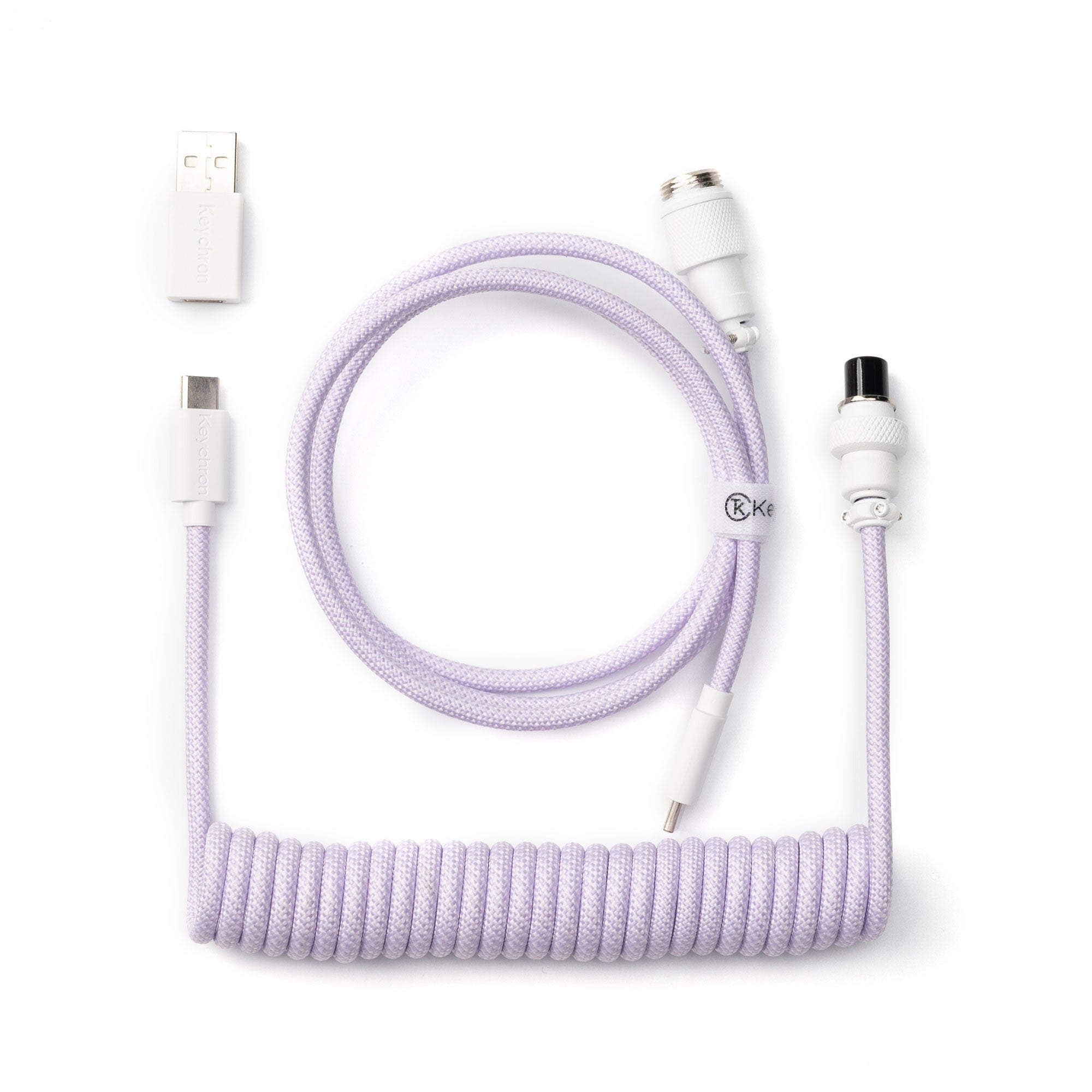 Keychron CAB-17 USB cable 1.36 m USB C Purple