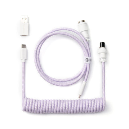 Keychron CAB-17 USB cable 1.36 m USB C Purple