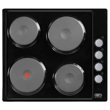 Defy DHD398 hob Black Built-in 58 cm Sealed plate 4 zone(s)