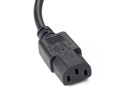 Equip High Quality Power Y-Cable, C14 to 2 x C13, 1.6m