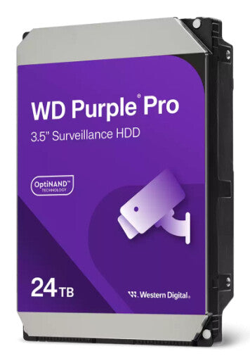 Western Digital Purple Pro WD241PURP internal hard drive 24 TB 7200 RPM 512 MB 3.5" Serial ATA