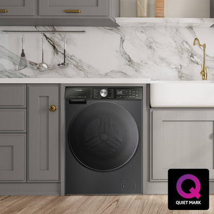 Hisense WF5S1245BB washing machine Front-load 12 kg 1400 RPM Black