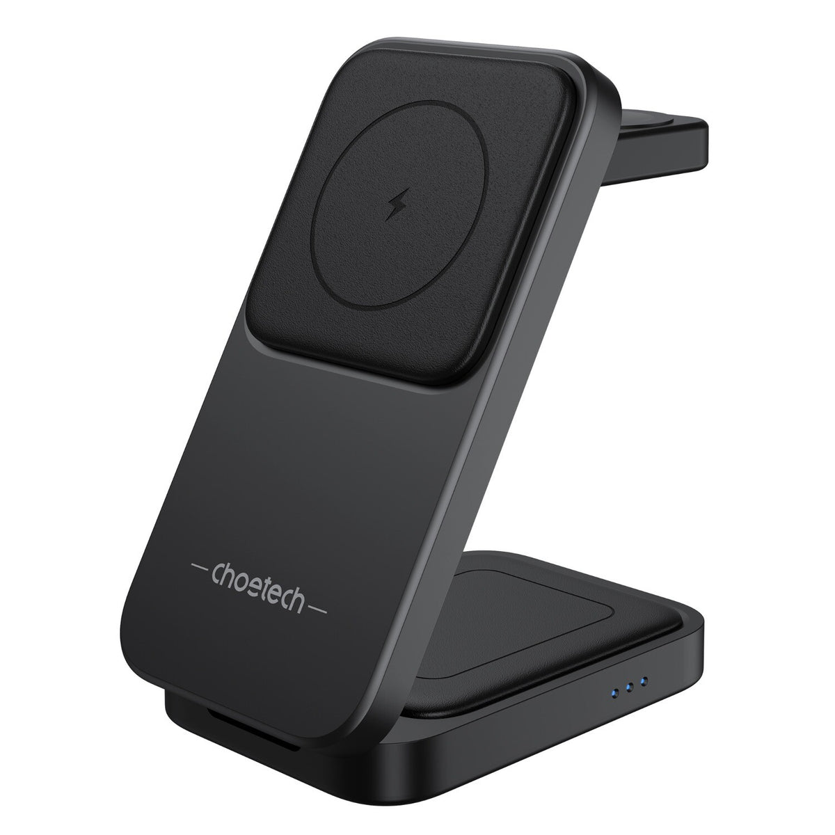 Choetech Fast Wireless 3 In 1 Magnetic Charging Stand T611-F 15W - Black