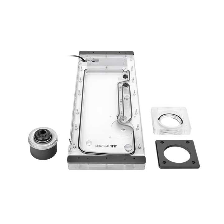Thermaltake Pacific Ultra Core P6 DP-D5 Plus Computer case Liquid cooling kit Transparent