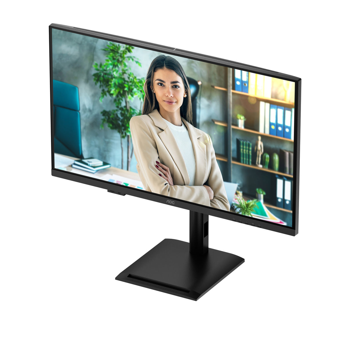 AOC U32P4C computer monitor 80 cm (31.5") 3840 x 2160 pixels 4K Ultra HD LCD Black
