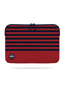 Port Designs La Marinière 39.6 cm (15.6") Sleeve case Navy, Red