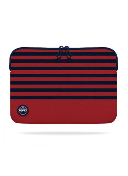 Port Designs La Marinière 35.6 cm (14") Sleeve case Navy, Red