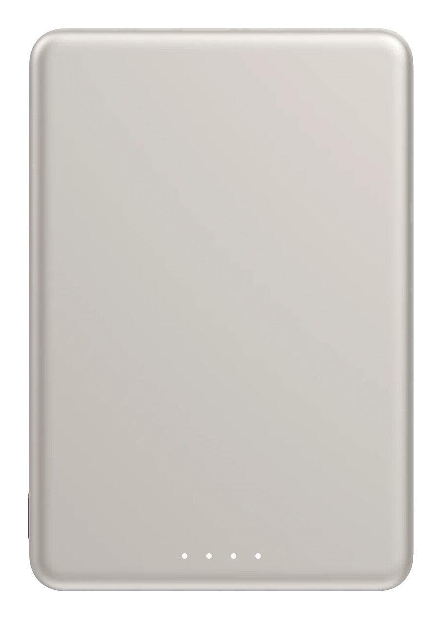Xiaomi Super Slim Magnetic Power Bank 5000 Lithium-Ion (Li-Ion) 5000 mAh Wireless charging Sand