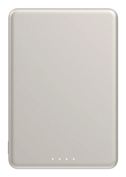 Xiaomi Super Slim Magnetic Power Bank 5000 Lithium-Ion (Li-Ion) 5000 mAh Wireless charging Sand