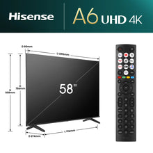 Hisense UHD 4K TV 58A6N ČR