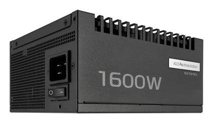 ASUS Pro WS 1600W Platinum power supply unit 20+4 pin ATX ATX Black
