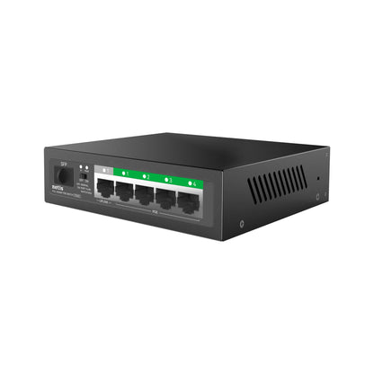 Netis System Uplink POE Switch Unmanaged Gigabit Ethernet (10/100/1000) Power over Ethernet (PoE) Black