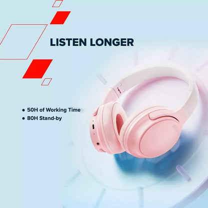 Canyon OnRiff 4 Headset Wireless Head-band Calls/Music/Sport/Everyday USB Type-C Bluetooth Pink