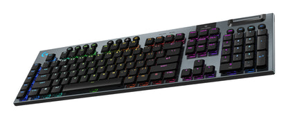 Logitech G G915 X Lightspeed keyboard Gaming USB + RF Wireless + Bluetooth QWERTY US International Black