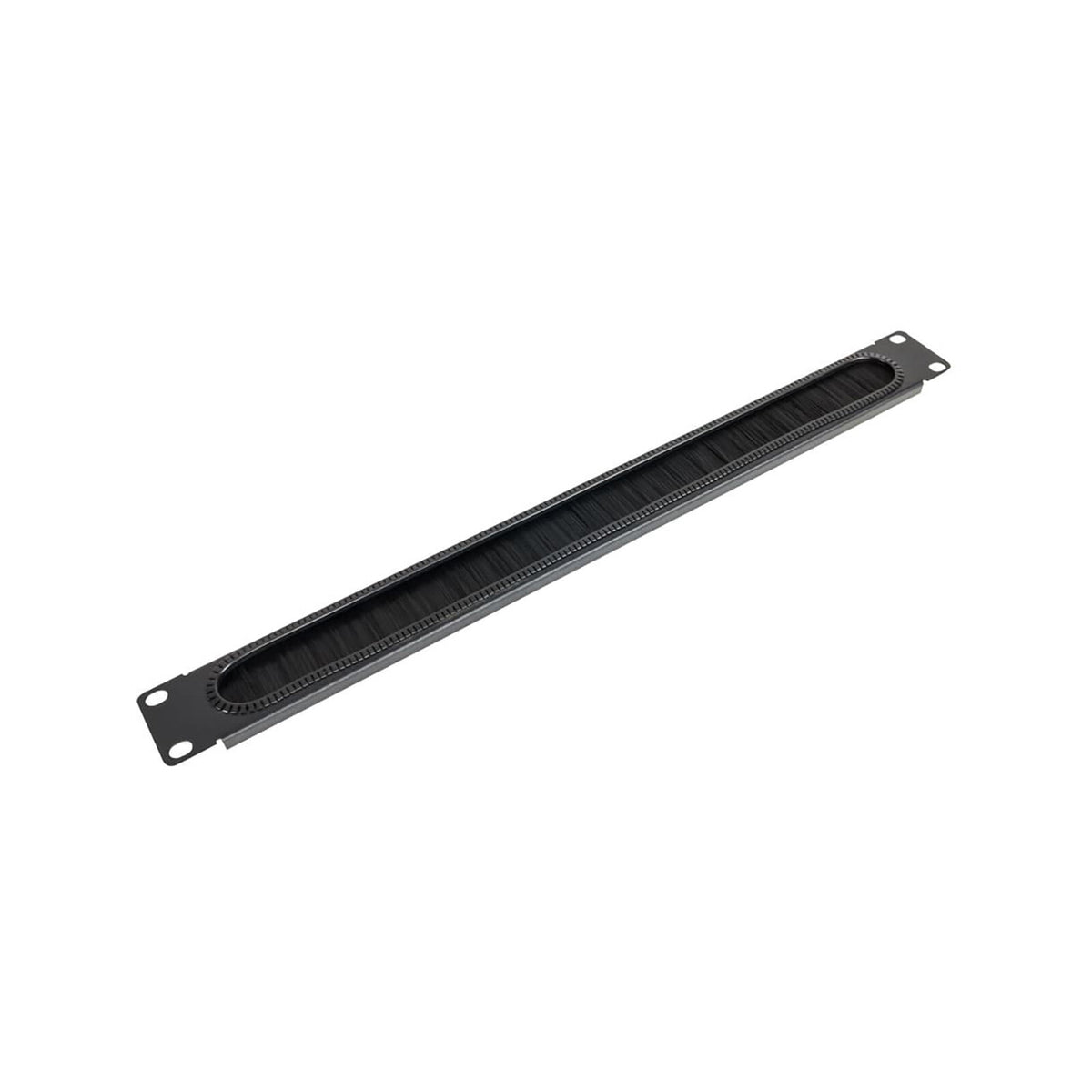 Zone 1U Black Brush Panel