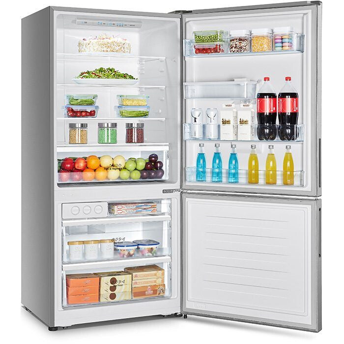 Hisense H610BS-WD fridge-freezer Freestanding 463 L A Stainless steel