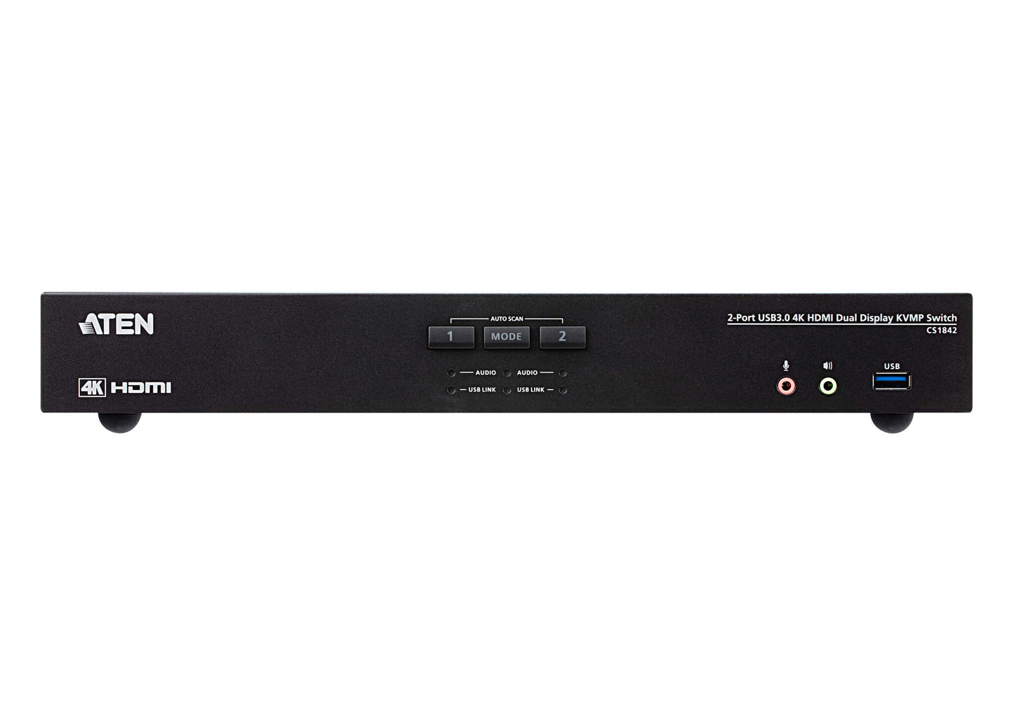 ATEN 2-Port USB 3.0 4K HDMI Dual Display KVMP™ Switch