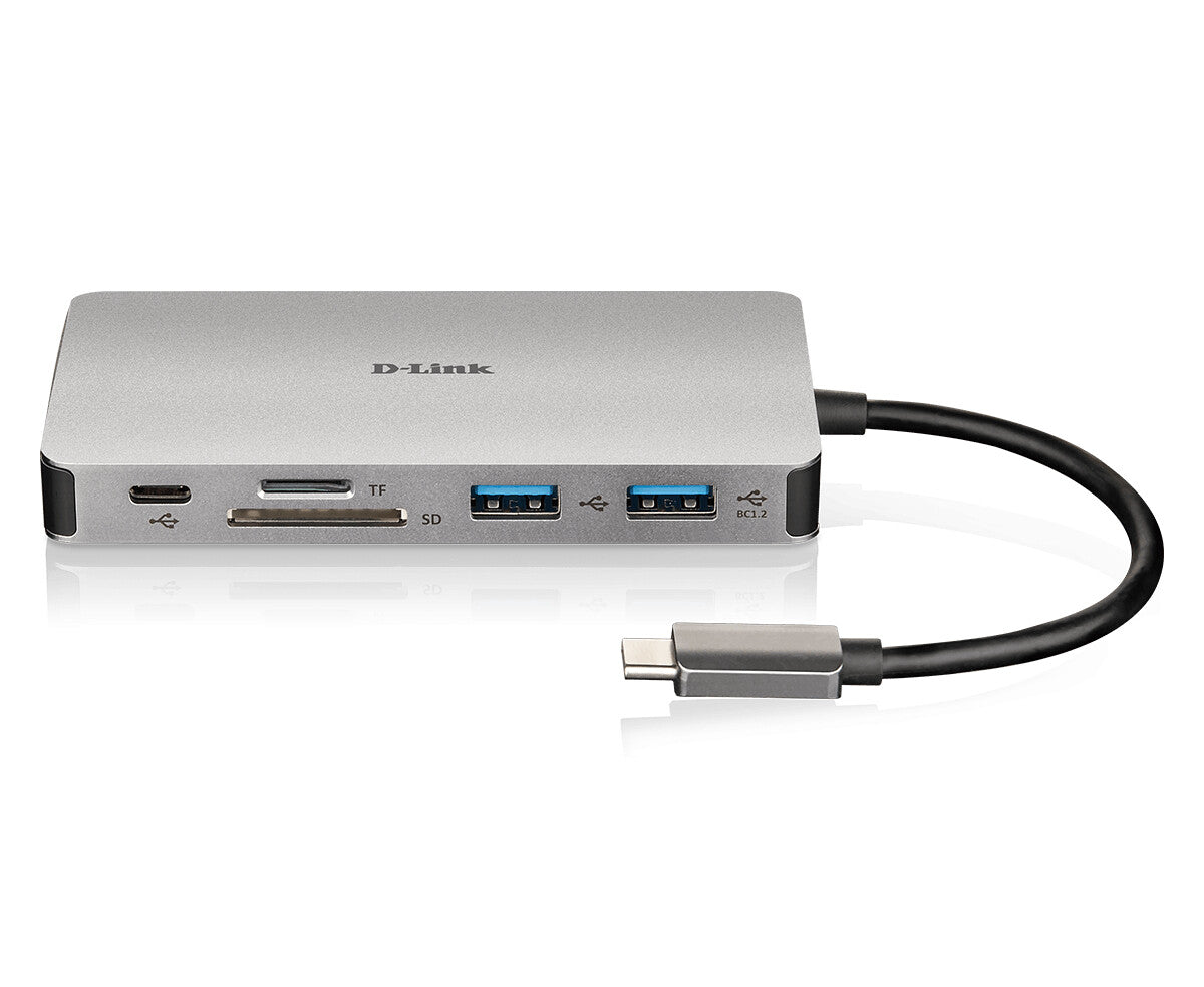 D-Link DUB-M910 laptop dock/port replicator Wired USB 3.2 Gen 1 (3.1 Gen 1) Type-C Grey