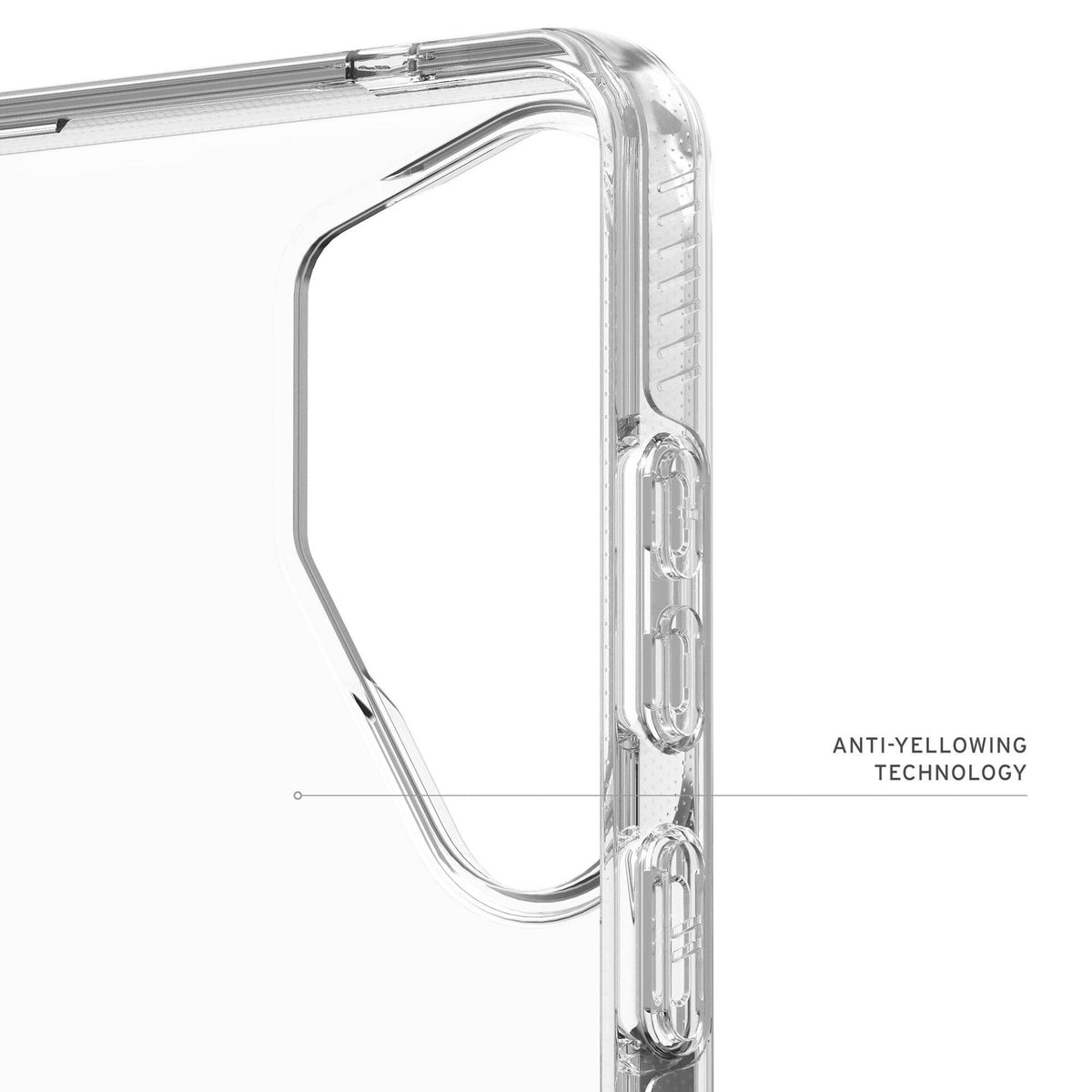 Urban Armor Gear Plyo mobile phone case 17.5 cm (6.9") Cover Transparent