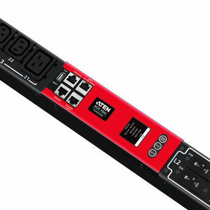 ATEN 32A 30-Outlet 3Phase Metered & Switched PDU + Free Eco PDU Manager Software