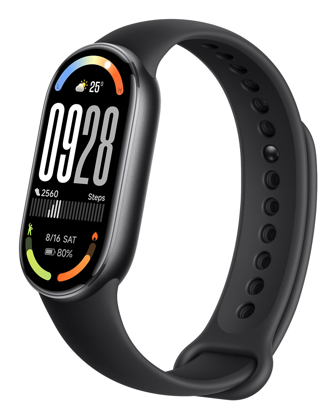 Xiaomi Smart Band 10 Black AMOLED Wristband activity tracker 4.37 cm (1.72")