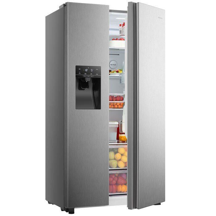 Hisense H690SS-IDL side-by-side refrigerator Freestanding 474 L F Stainless steel