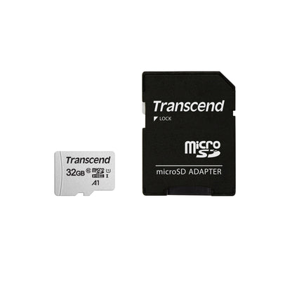 Transcend microSD Card SDHC 300S 32GB with Adapter