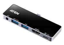 ATEN USB-C Travel Dock with Power Pass-Through