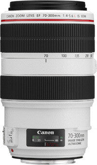 Canon EF 70-300mm f/4-5.6L IS USM SLR Telephoto lens Black, White