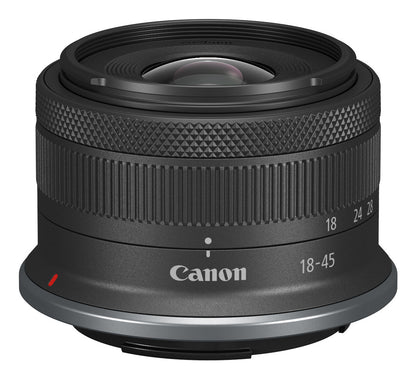Canon RF-S 18-45 mm F4.5-6.3 IS STM Standard Zoom Camera Lenses, Black