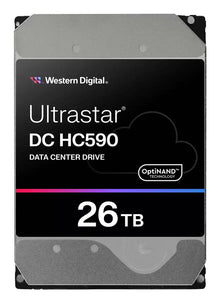 Western Digital DC HC590 internal hard drive 26 TB 7200 RPM 3.5" Serial ATA