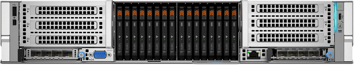 DELL PowerEdge R770 server 480 GB Rack (2U) Intel Xeon 6 6507P 3.5 GHz 64 GB DDR5-SDRAM 1100 W