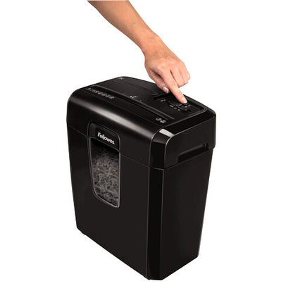 Fellowes 8С paper shredder Cross shredding 22 cm Black