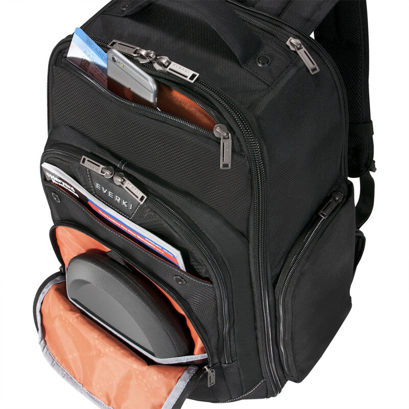 Everki Atlas backpack Black, Orange