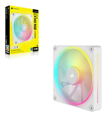 Corsair CO-9051031-WW computer cooling system Computer case Fan 14 cm White 1 pc(s)