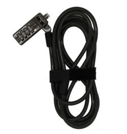 GIZZU GCSCL2M cable lock Black 2 m