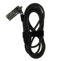 GIZZU GCSCL2M cable lock Black 2 m