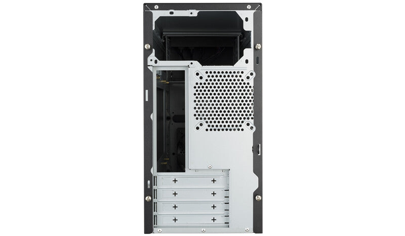 Cooler Master MasterBox E300L Mini Tower Black, Silver