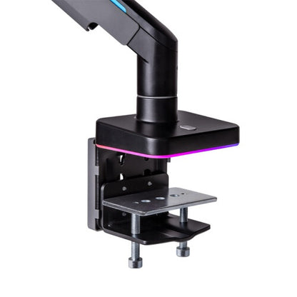 Thermaltake GEA-MSR-SMSBLK-01 monitor mount / stand 124.5 cm (49") Desk Black, Grey