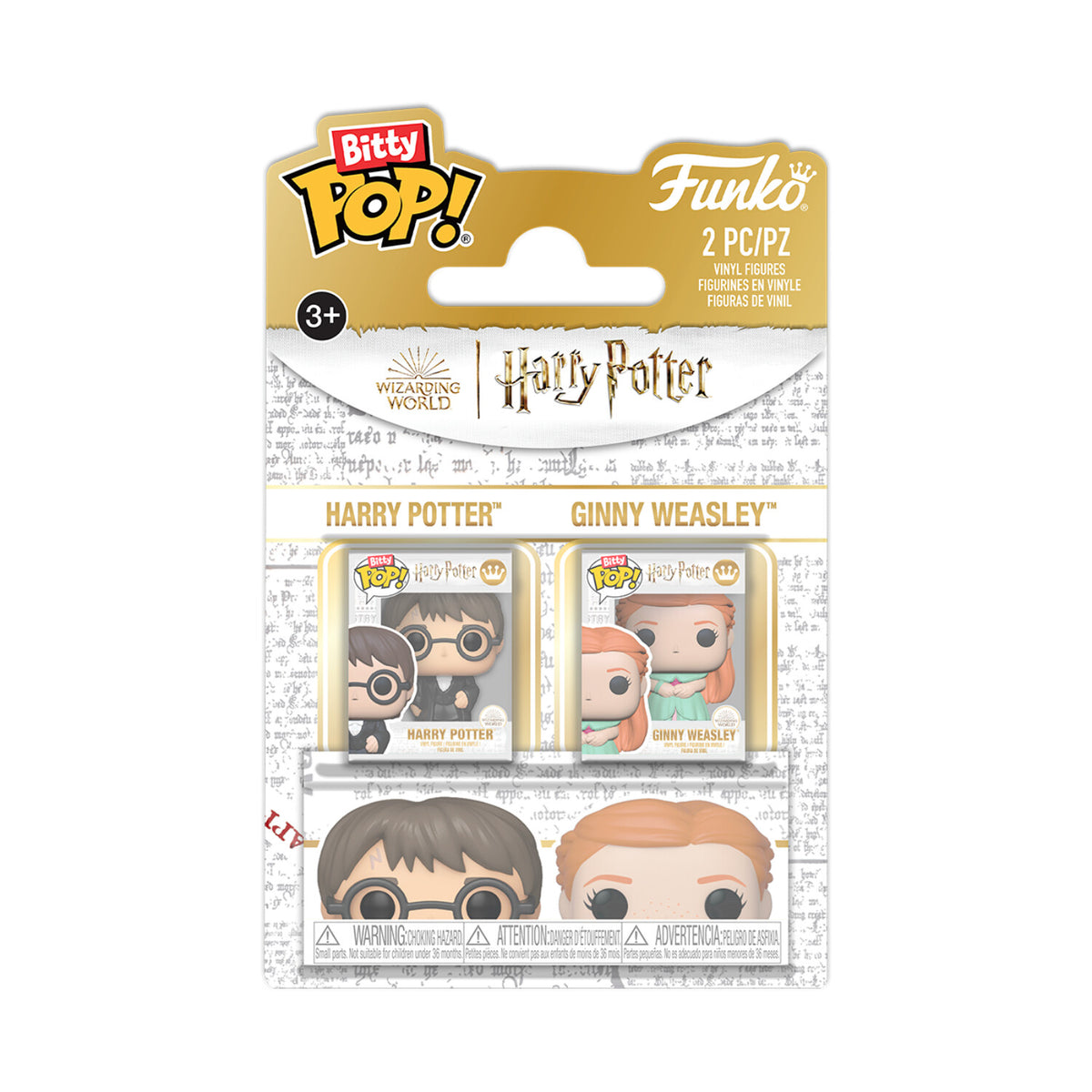 Funko Bitty Pop!: Harry Potter - Harry Potter & Ginny Weasley 2 Pack