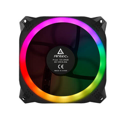 Antec Prizm 120 ARGB 5+C Computer case Fan 12 cm Black, White