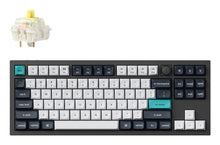 Keychron Q3 Max keyboard Gaming USB + RF Wireless + Bluetooth QWERTY Black, Cyan, Dark Blue, White
