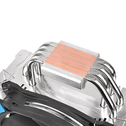 Thermaltake Riing Silent 12 Processor Air cooler 12 cm Black, Blue, Silver