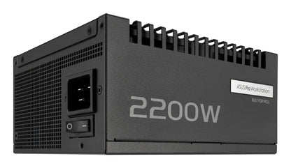 ASUS Pro WS 2200W Platinum power supply unit 20+4 pin ATX ATX Black