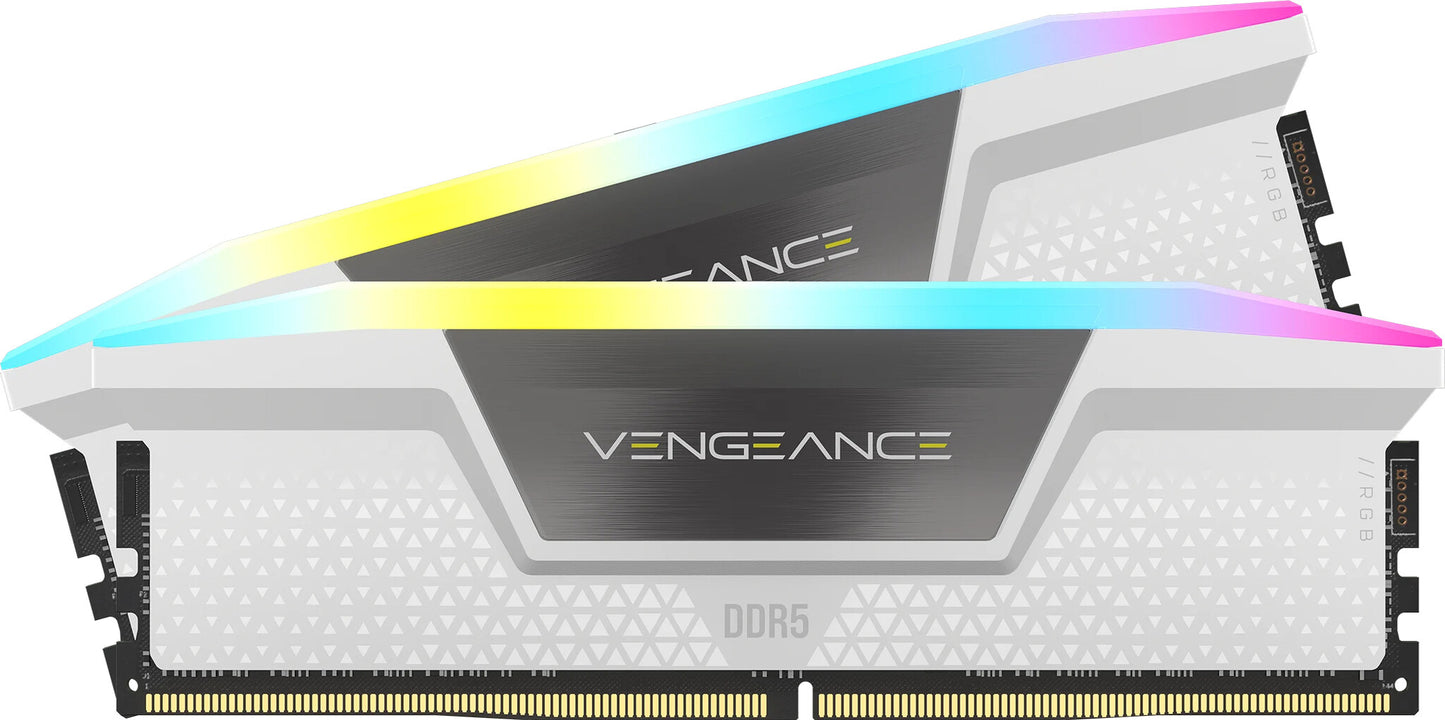 Corsair Vengeance RGB CMH32GX5M2E6000Z36W memory module 32 GB 2 x 16 GB DDR5