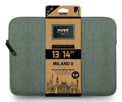PORT Designs Milano II Eco Sleeve 35.6 cm (14") Sleeve case Green