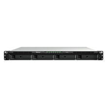 Synology RackStation RS826+ NAS/storage server Rack (1U) AMD Ryzen V1500B 4 GB DDR4 0 TB DiskStation Manager Black, Grey