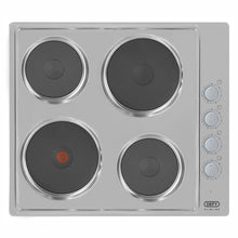 Defy DHD399 hob Stainless steel Built-in 58 cm Sealed plate 4 zone(s)