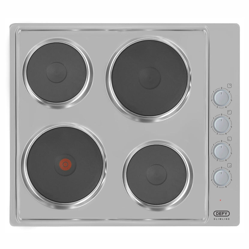 Defy DHD399 hob Stainless steel Built-in 58 cm Sealed plate 4 zone(s)