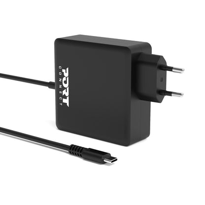 Port Designs 900097B-EU mobile device charger Smartphone, Tablet Black AC Fast charging Indoor
